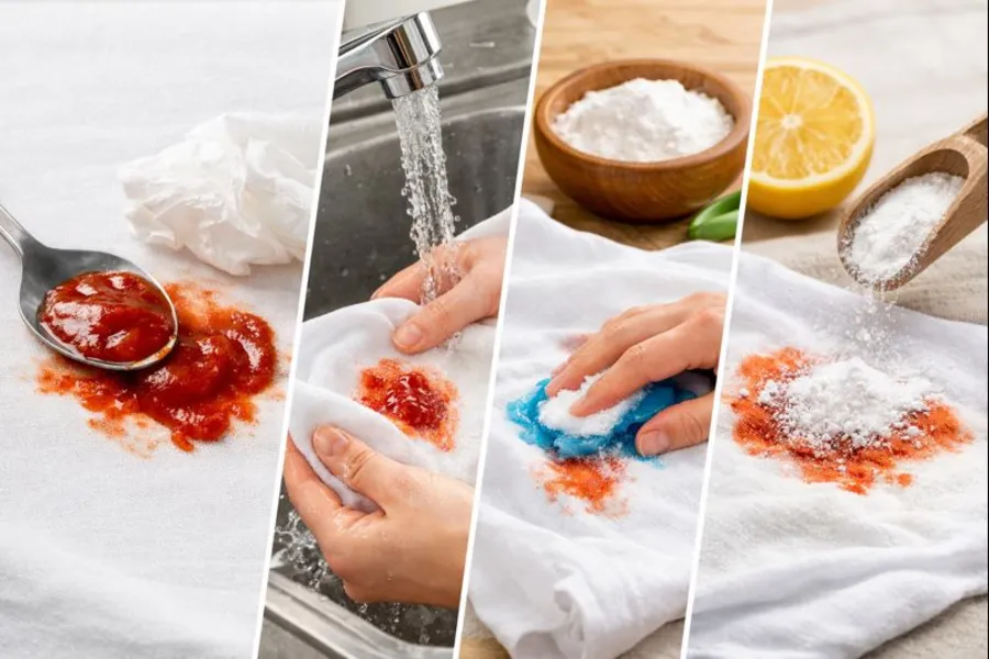 Clean Ketchup Stains at Home Using Easy Methods