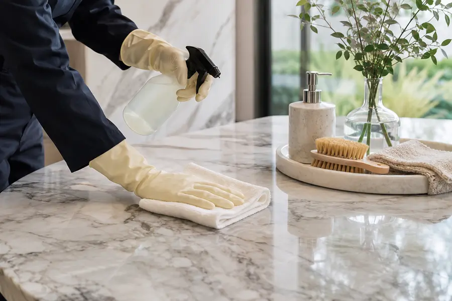 How to Clean Marble and Natural Stone Without Scratches